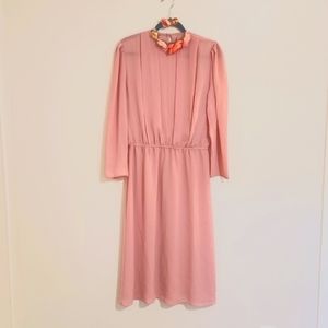 Vintage Monica Richards pink dress